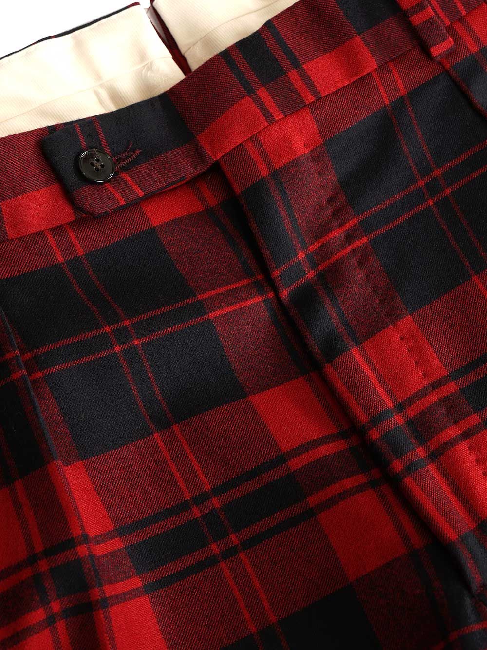 Gabriele Pasini Red Checked Double-Breasted Suit Dresses - Red | 25eb1f50569bc279307b61b49f20e7364181daa1