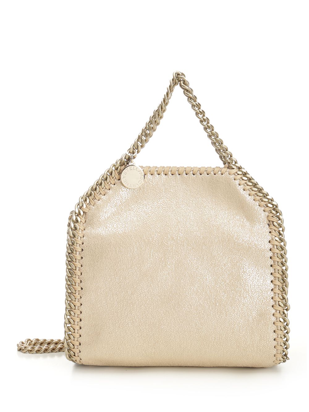 Stella Mccartney Tiny Falabella Crossbody Bags - Gold | 6b47a412fec662047a8481d52381ba497a7d3451