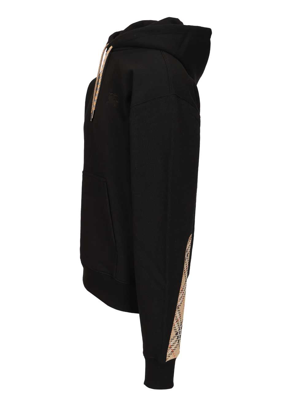 Burberry Cotton Hoodie Sweatshirts - Black | a82315591f725a9829ce2f7d96e8adf1d2eba36b