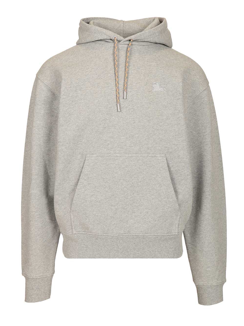 Burberry Reilly Chk Pch Hoodie Sweatshirts - Grey | 17f88fe1f263dc3083651f83cda542c164b5feb9