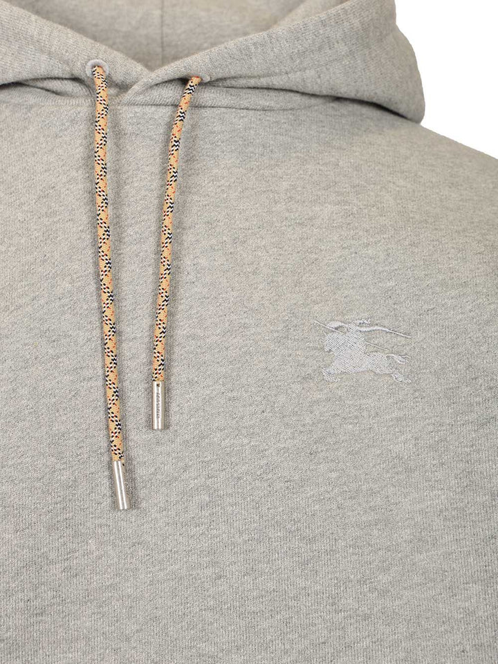 Burberry Reilly Chk Pch Hoodie Sweatshirts - Grey | 7afaf56078b2870620eccda8c65cd38ba72316bb