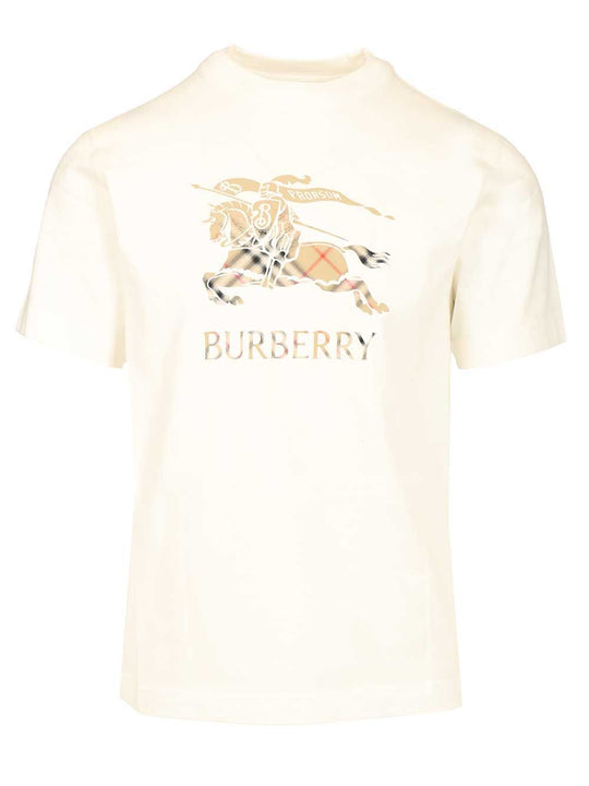 Cotton With Shaded Ekd T-Shirt White