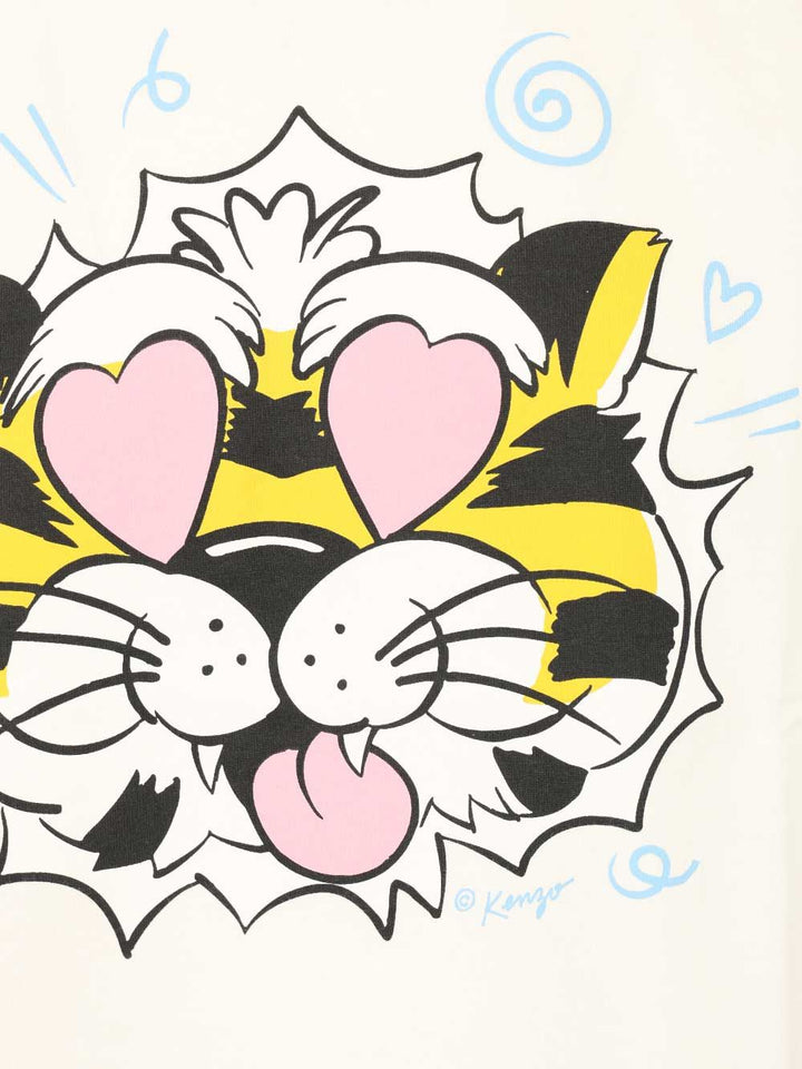 Kenzo Wild Tiger T-Shirt - White | 9e746bd854e43e79802911343152cdcaf39983ed