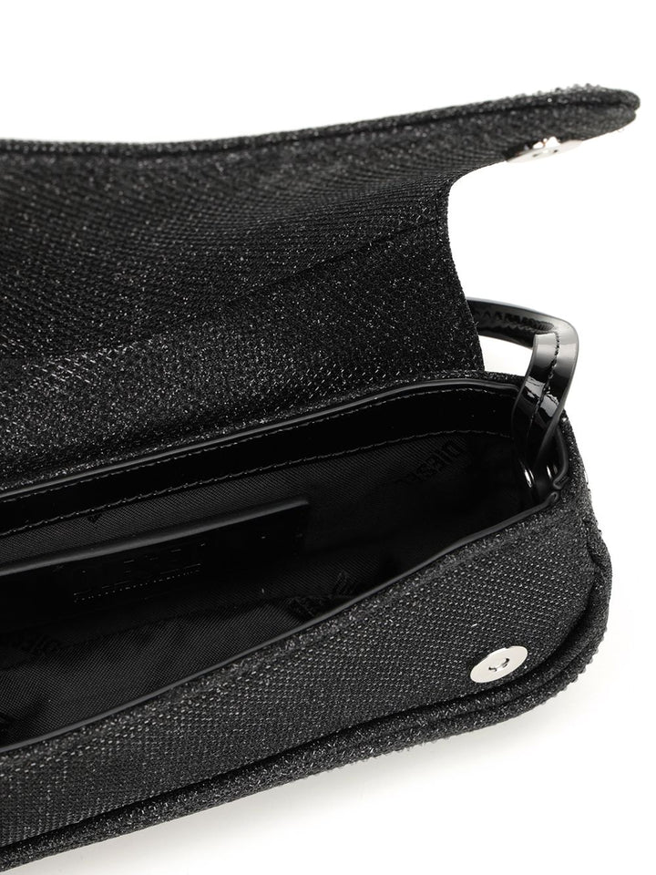 Diesel Play Crossbody Xs Clutches - Black | d13be82dac0d0bb28255ce797a33ec7fe7aa1fbf