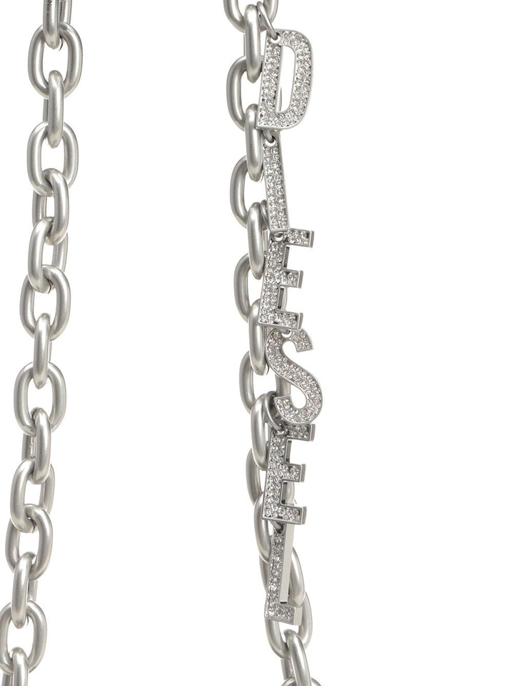 Diesel Charm-D S-Bucket Bag Crossbody Bags - Grey | 35c009cf51dbb0948de3e7ab1de7596e3cffb29a