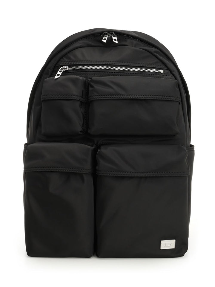 Diesel Multi-Pkts Backpack X Backpacks & Travels - Black | 56fca60bafd9188de0ca0c250bcf6ac963de66b2