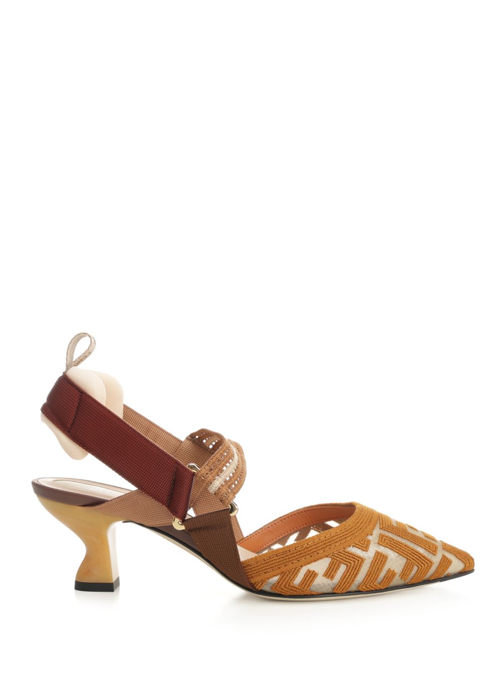 Fendi Colibrì Pumps - Beige | f50d1e438afe3f5b6f48ea8087bb8da9adbc45cc