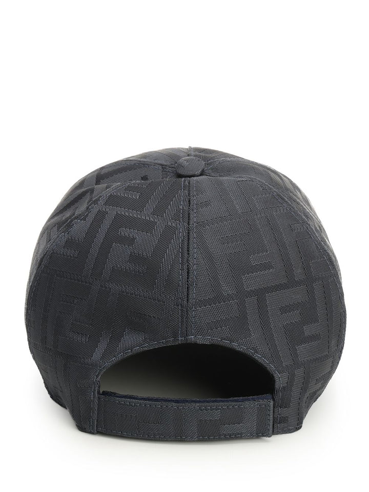 Fendi Ff Nylon Hat Hats - Blue | 848d08d3082f7ee2050dd714908fb204e742d12d