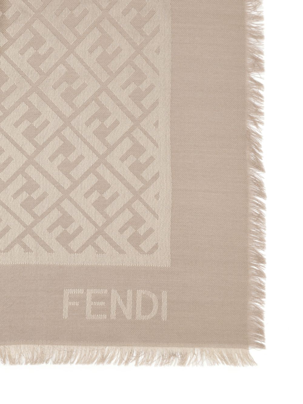 Fendi Silk And Wool Shawl Scarves And Foulards - Brown | 98c0928709fc0199adaa1ef42afee3bae21364d6