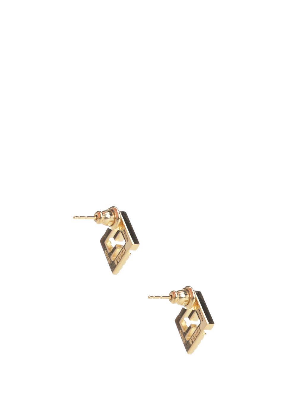 Fendi Ff Earring Metallo/Crista Jewelry - Silver | 621634163fc6b0c5204d3d170edf8ccb9c16819e