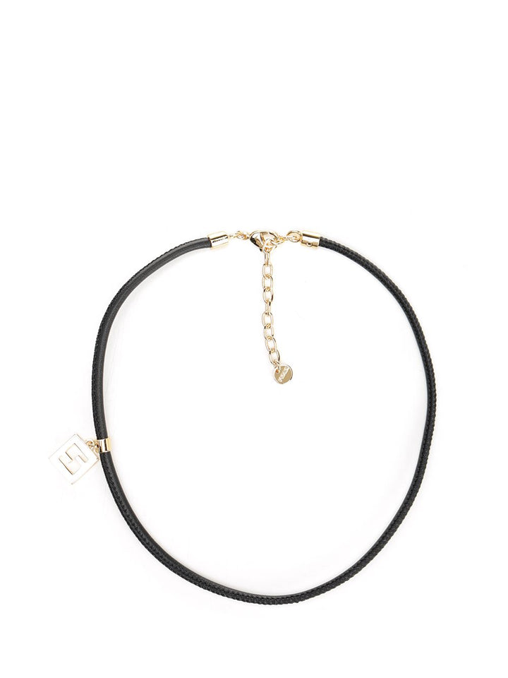 Fendi Ff Tubolare Lea Metallo/Vit.Se Jewelry - Black | d7c51be5c07166dcac956ce9622e1fea74cc6e09