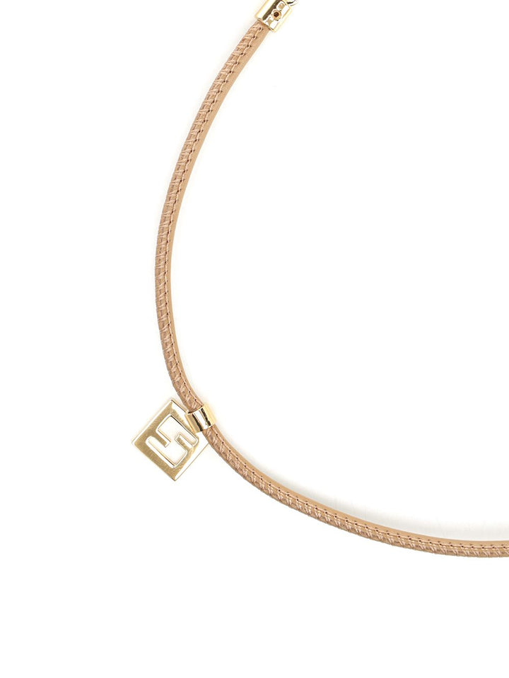 Fendi Ff Tubolare Lea Metallo/Vit.Se Jewelry - Gold | f20552462eaa4692ee14034530514f850249d42e
