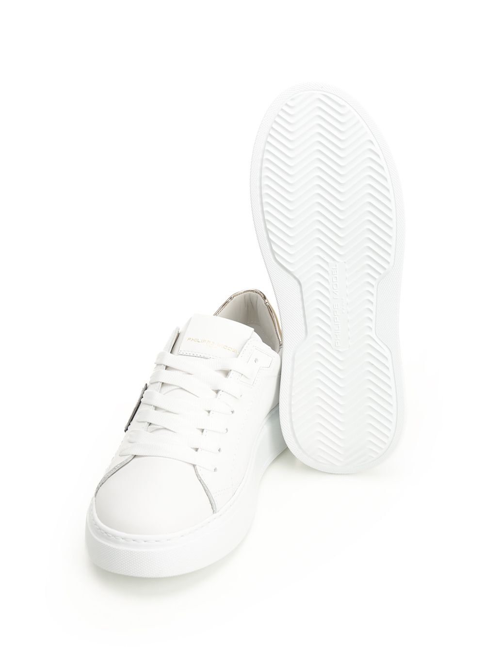 Philippe Model Temple Low Woman Sneakers - White | 2d3587b25e3d7a9c064f3814ecbd0fe94526fd6f