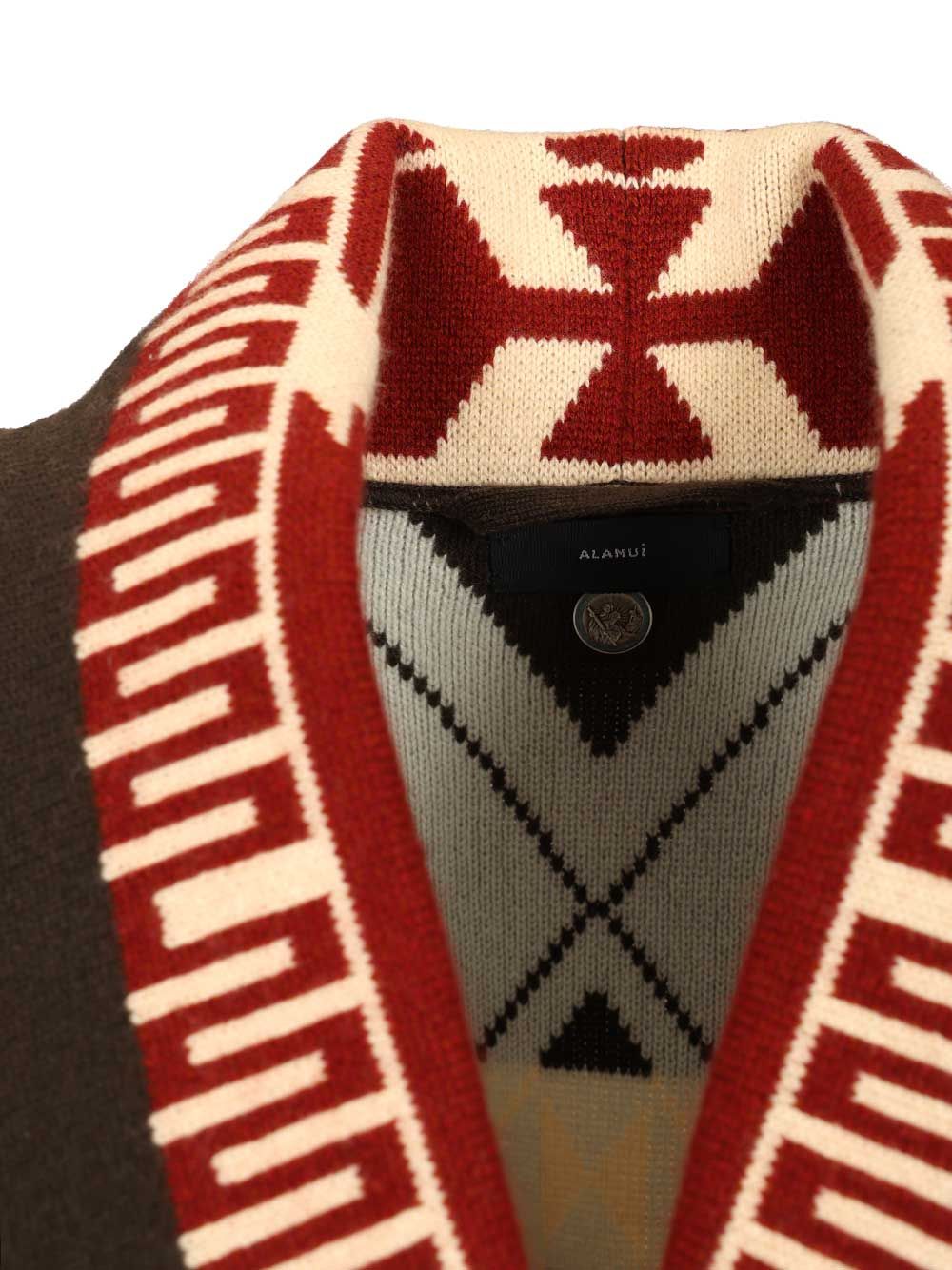 Alanui Icon Cardigan In Cashmere Knitwear - Multicolor | 2c7d77759d27e1716cef257189bee64078b176db