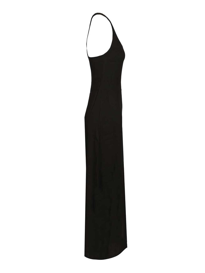Matteau Fluid Racer Back Dress Dresses - Black | 021d8e09edbae1c968ef9d4d2218a8bb83a9777d