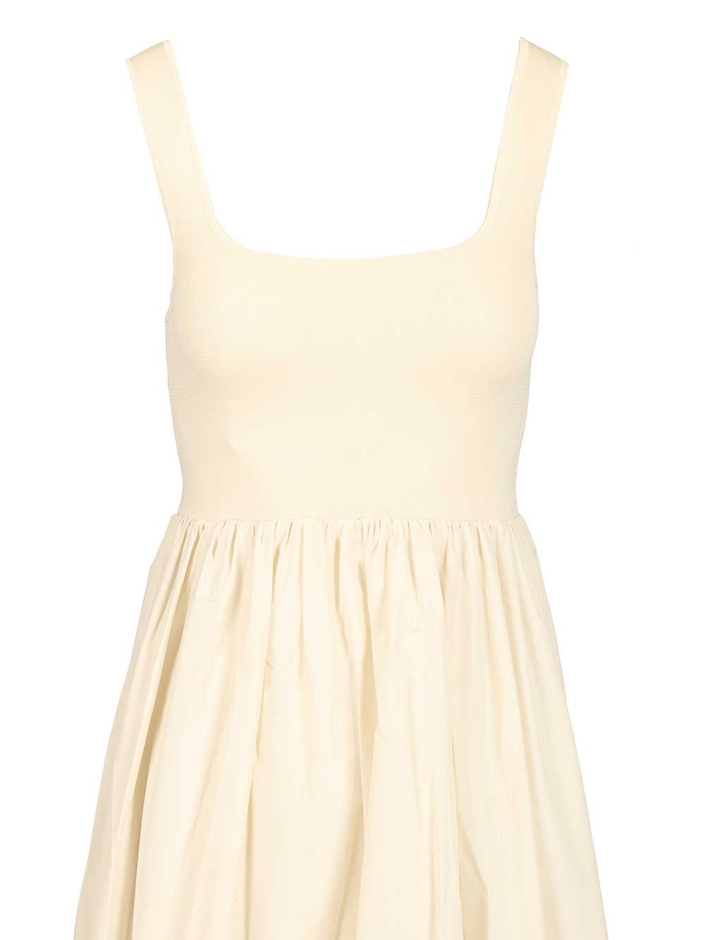 Matteau Knit And Cotton Dress Dresses - Beige | db2c53fe8ad12b1704f34b267f05e3b7f1ec1817