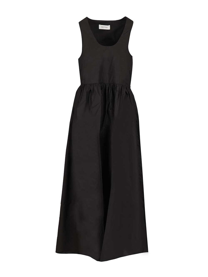 Matteau Deep U Dresses - Black | d6a5125e55e9f1a5e12dc75a481d38b560c1a45f
