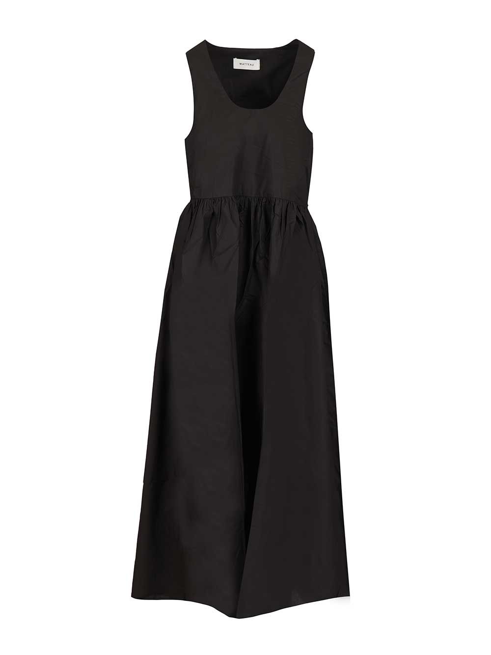 Matteau Deep U Dresses - Black | d6a5125e55e9f1a5e12dc75a481d38b560c1a45f