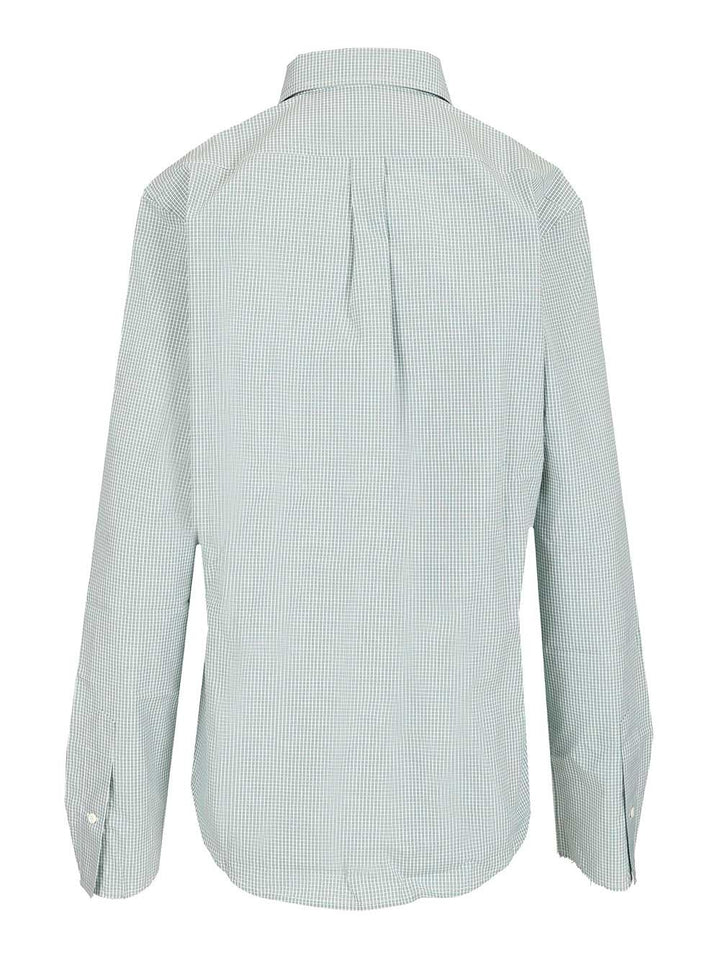 Miu Miu Poplin Shirt Shirts - Green | f8e1079fd3404bab73d961668b05d661cb8995b8
