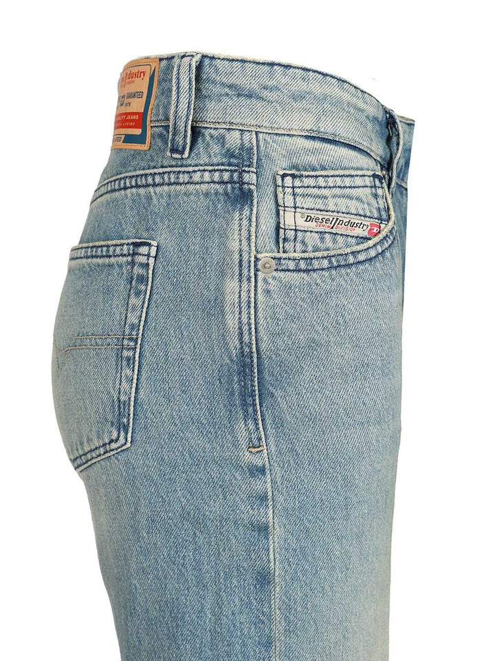 Diesel 5 Pocket Denim Regular Fit Jeans - Light blue | e2719aa71a00ec9480025e5a59671e4fc7e978d6