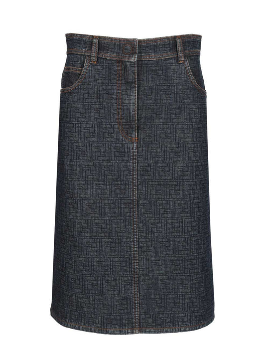 Gonna Ff Padded Deni Skirts Violet