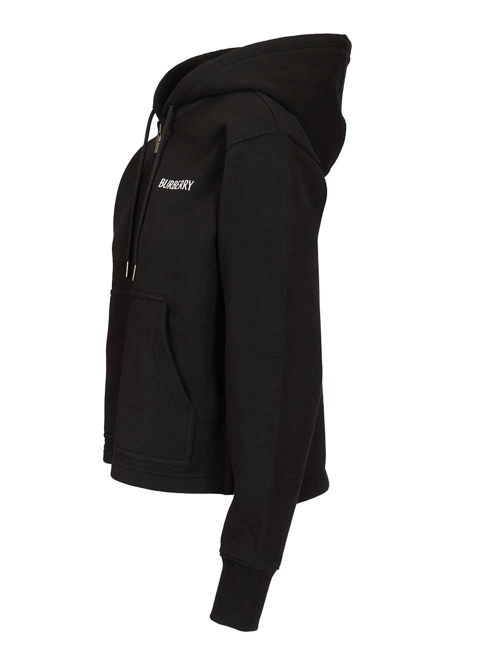 Burberry Cotton Hoodie Sweatshirts - Black | 29504f55a098f2721d8a43876b222a11972a9702