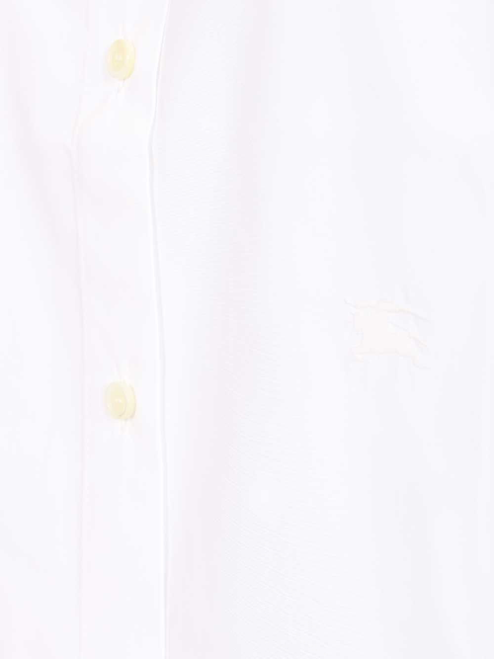 Burberry Formal Shirt In Cotton Poplin Shirts - White | 58350e36dae8f01198beedfb1e89d6603b33f020