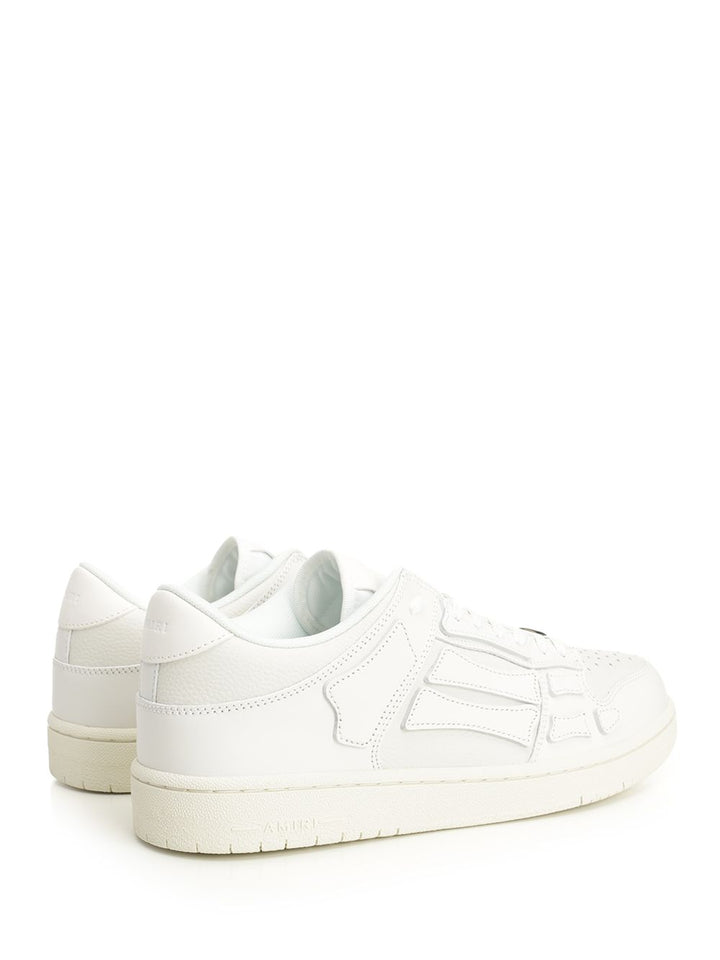 Amiri Skel Top Low Sneakers - White | 9b83253f46d6e04936737ed3a9f0bb50ff4cb07f