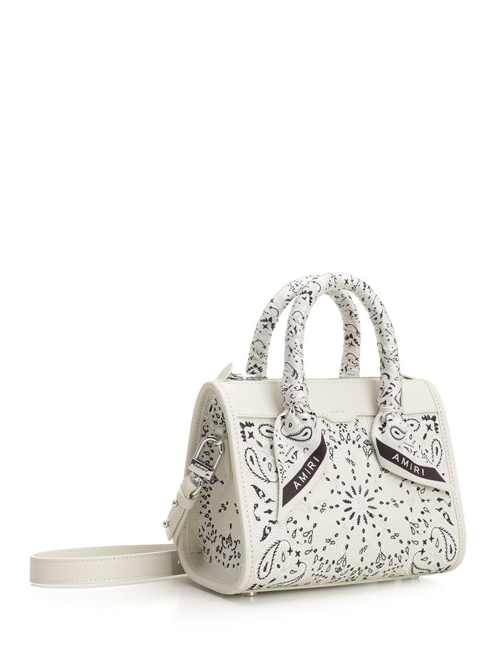 Amiri Micro Bandana Handbags - White | 13e844bf4a5a7d66a37ef56a5af0b521a14952d6