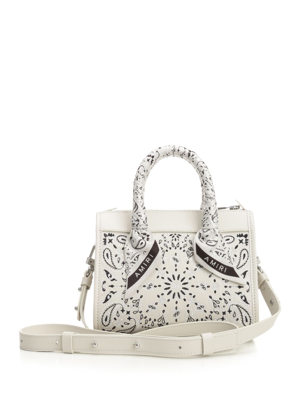 Amiri Micro Bandana Handbags - White | 8f1433eb54d5ef1b2a6e1fe0ac1011515838ec71