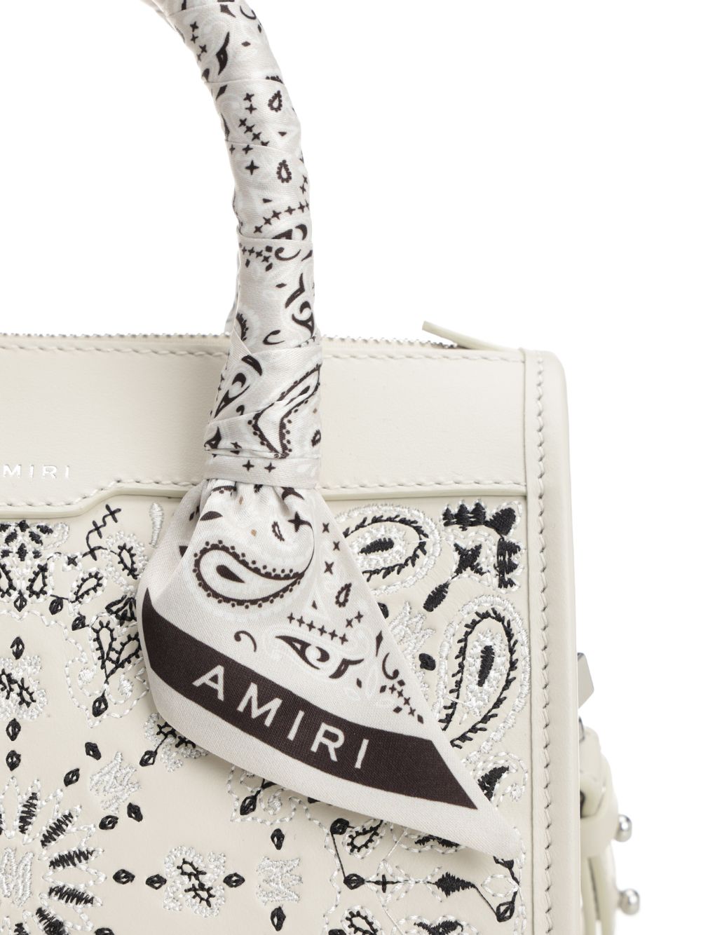 Amiri Micro Bandana Handbags - White | 40dca830f74e1630f72b73268568778b8482b3e3