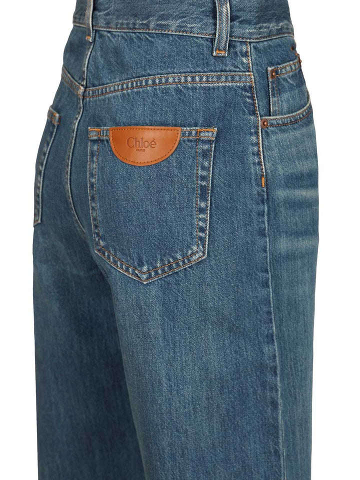 Chloe' Dp22 Jeans - Blue | 3ff88b4c78b6d3c992812fc9346ef23ad4f1798c