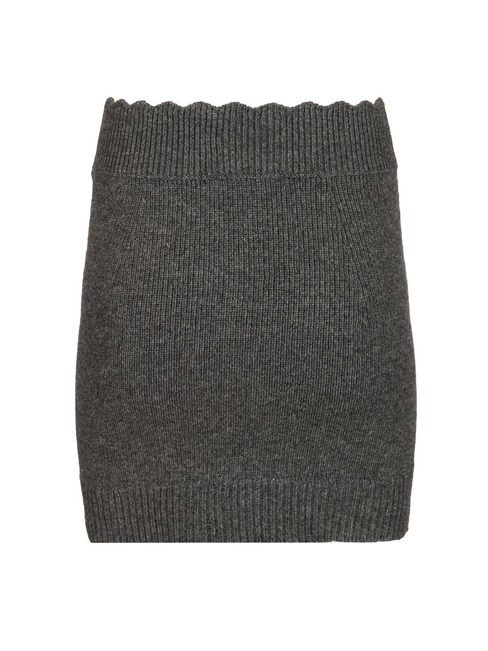 Chloe' Tight Miniskirt Skirts - Grey | 4785db2e5d5a8d66d569dd856a822e9897fc857e