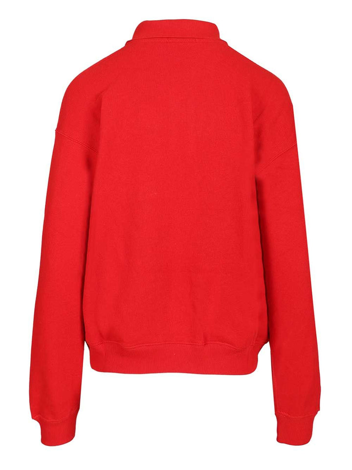 Polo Ralph Lauren Long-Sleeved Polo Shirt Knitwear - Red | a53060cd52296109808290df13d640b45596cdd8