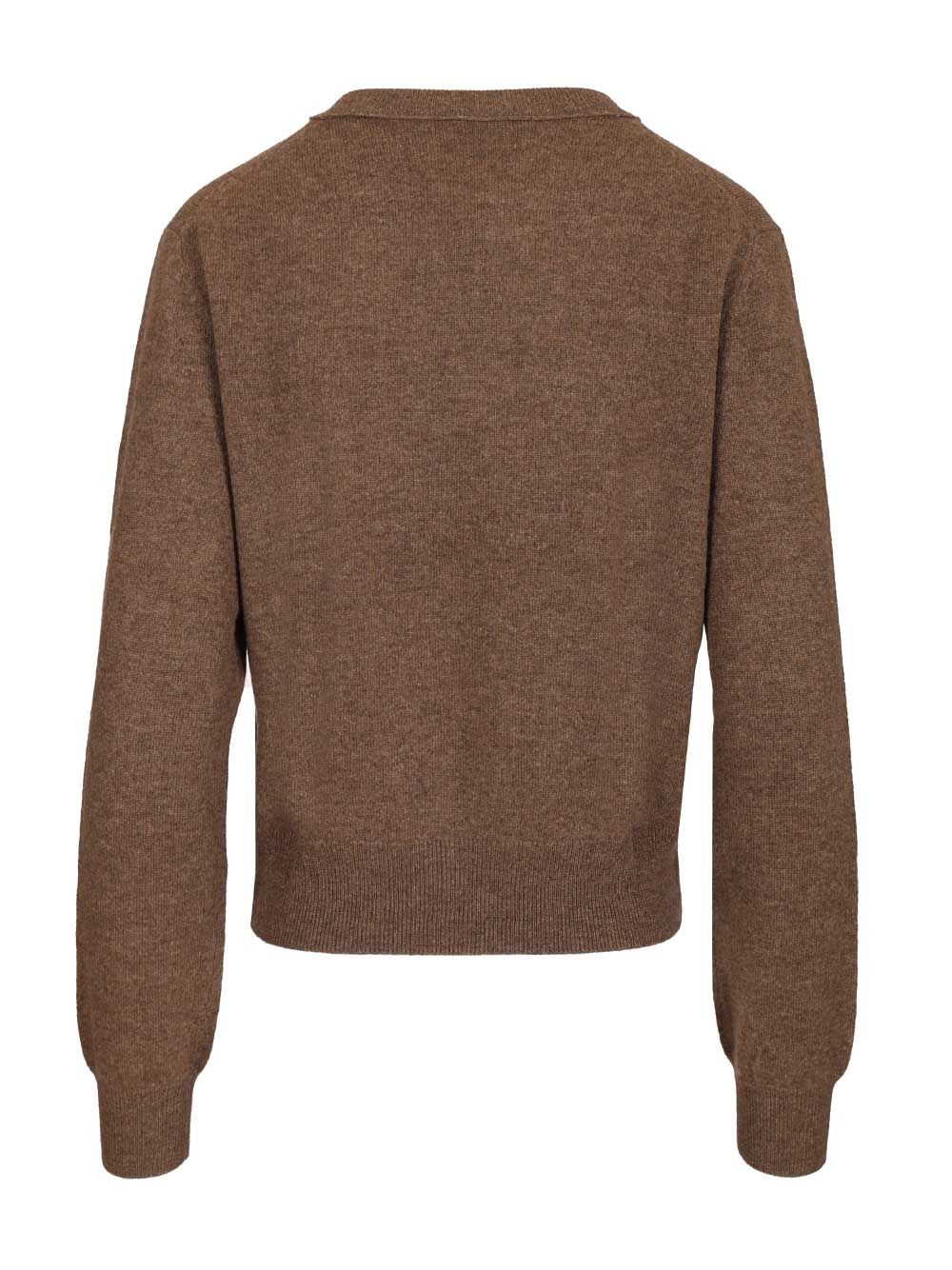 Lisa Yang Greer Crewneck Sweater Knitwear - Brown | d082bfbd95ac1fe5908e2e392e2656878b9a8c6b