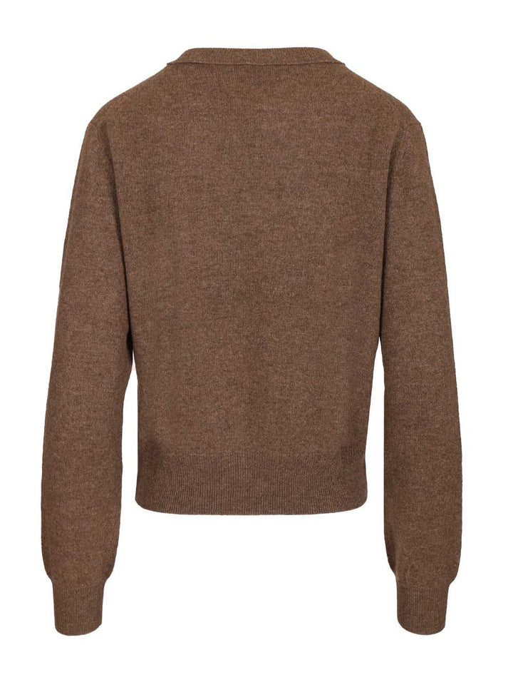 Lisa Yang Greer Crewneck Sweater Knitwear - Brown | d082bfbd95ac1fe5908e2e392e2656878b9a8c6b