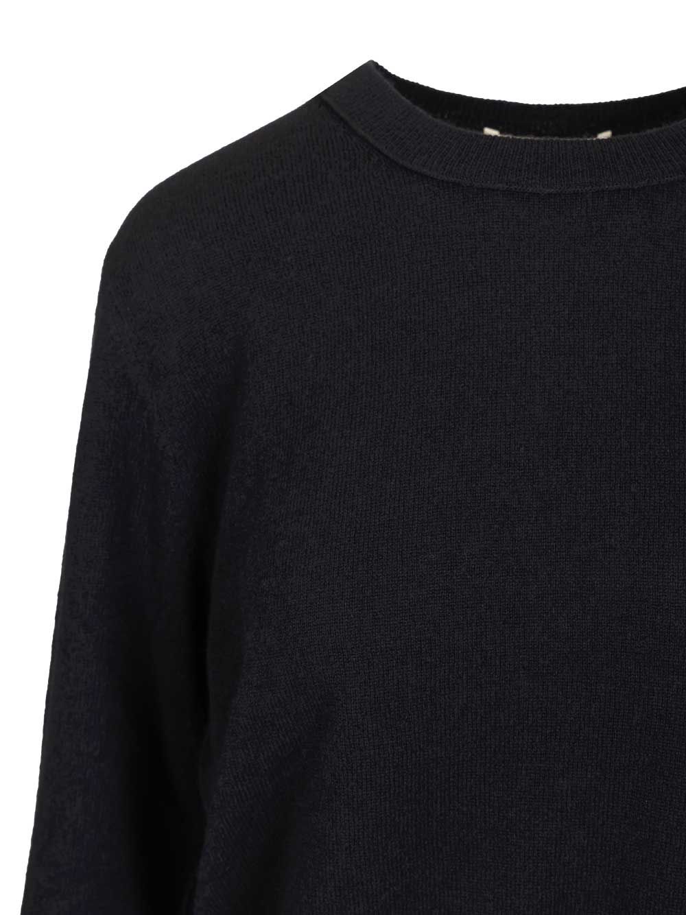 Lisa Yang Greer Crewneck Sweater Knitwear - Blue | eae5ebe1acdd0468482a993993422a17e24c3145