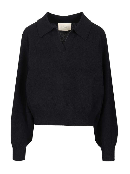 Katriel Polo Sweater Knitwear Blue