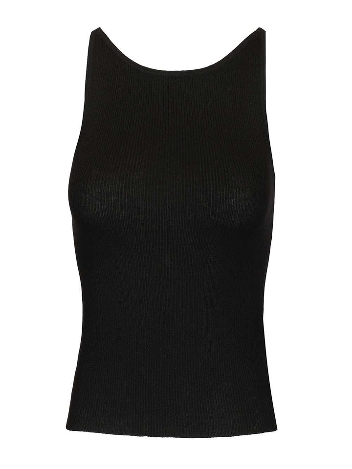 Lisa Yang Lynette Tops - Black | 026e617f527202005479cbcc7e6d652058eddd43