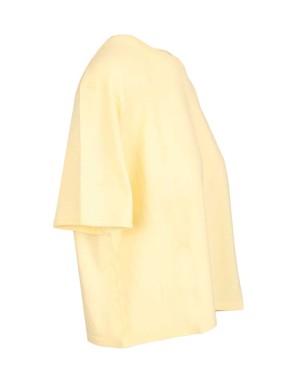Lisa Yang Rubie T-Shirt Tops - Yellow | 2e61c9a598dcd177927185235f909decf6e7ba91