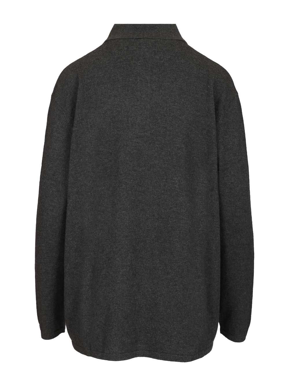 Lisa Yang Caisa Oversized Polo Sweater Polo shirt - Blue | f264a19d97f3139a7c1b5d27a58bc94f0e465b59