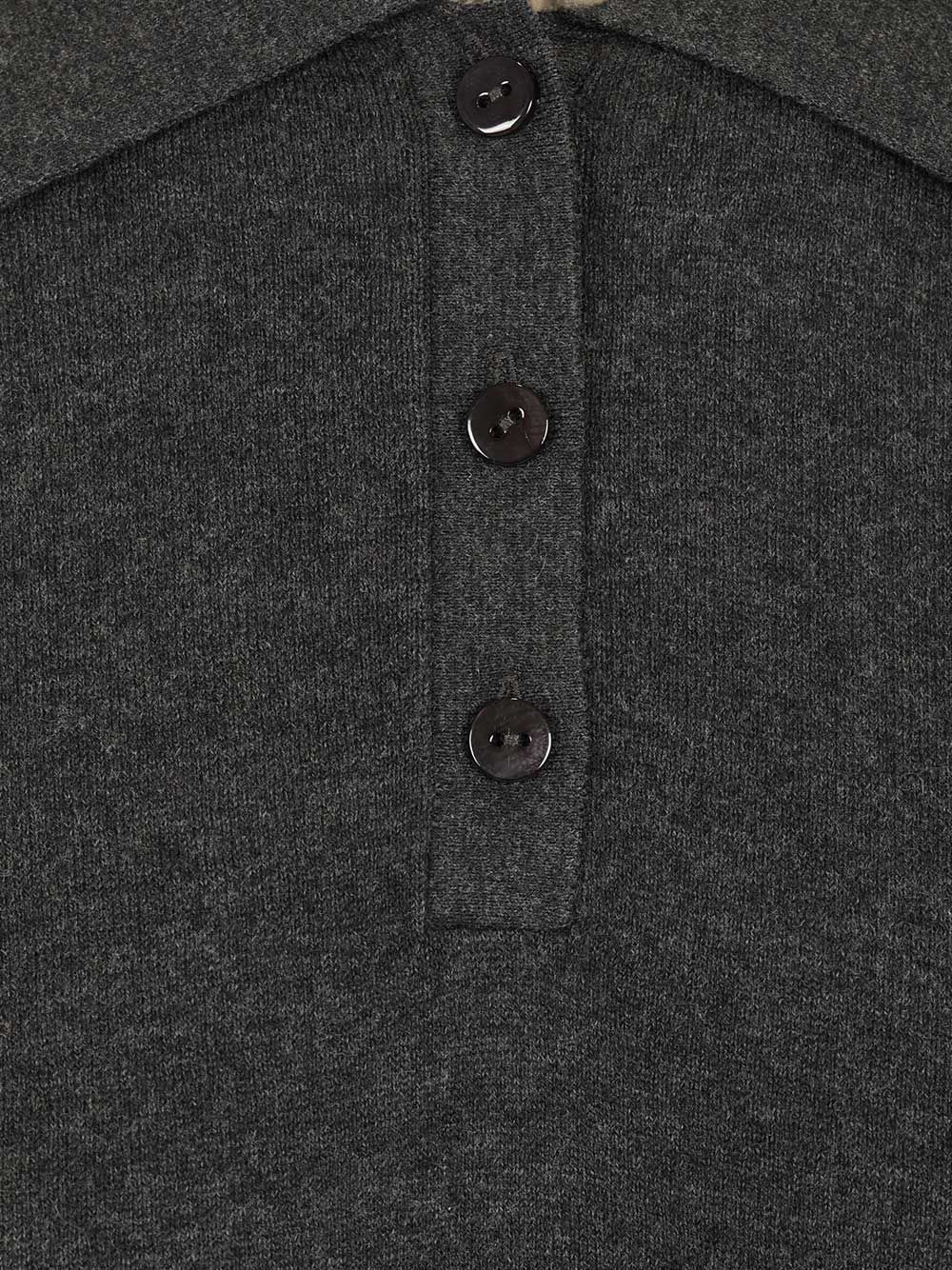 Lisa Yang Caisa Oversized Polo Sweater Polo shirt - Blue | 0f0b38b0d5f3553ff37f961e201c320dea488200