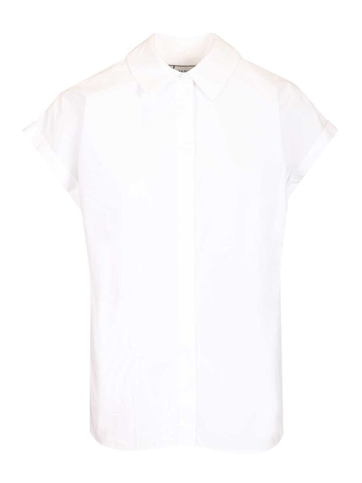 Matteau Relaxed Sleeveless Shirt Shirts - White | a7bf612c479619696110d999297a29992acf68ca