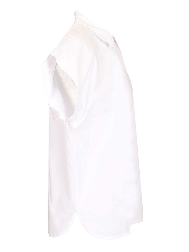 Matteau Relaxed Sleeveless Shirt Shirts - White | c8d816b0f276f41c48acb7dcb9d48acc87c27ef0