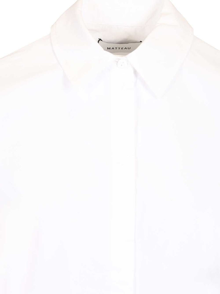 Matteau Relaxed Sleeveless Shirt Shirts - White | 04a53f48120384058d16c912f19203b28a9f8618