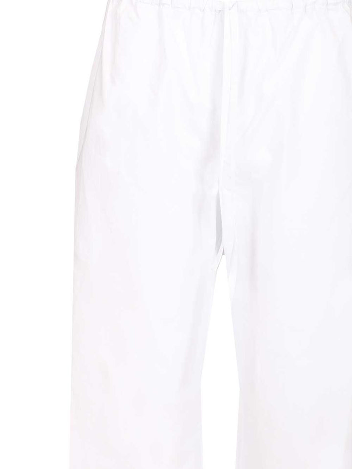 Matteau Drawcord Pant Trousers - White | 1ccbac839c97628d15a65024da9425772d8a38e8