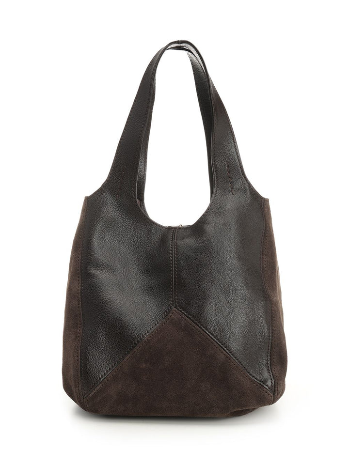 Chloe' S644 - Chloé Balloon Shoulder Bags - Brown | 8e07b459234167abb9d39272ecc1b947c6495d9e