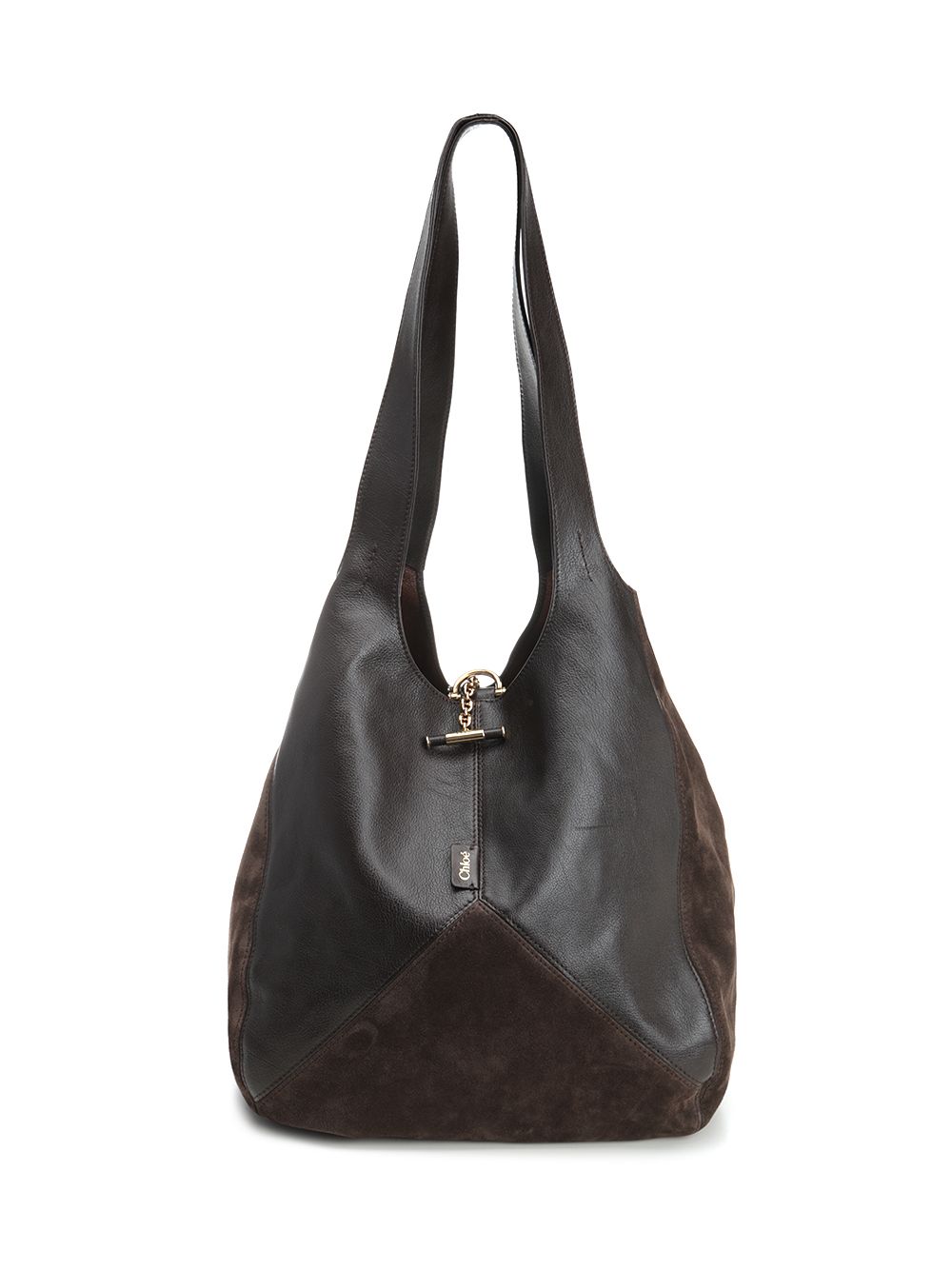 Chloe' S642 - Chloé Balloon Shoulder Bags - Brown | b469e0c06721e29de202b014212606aec02e9172
