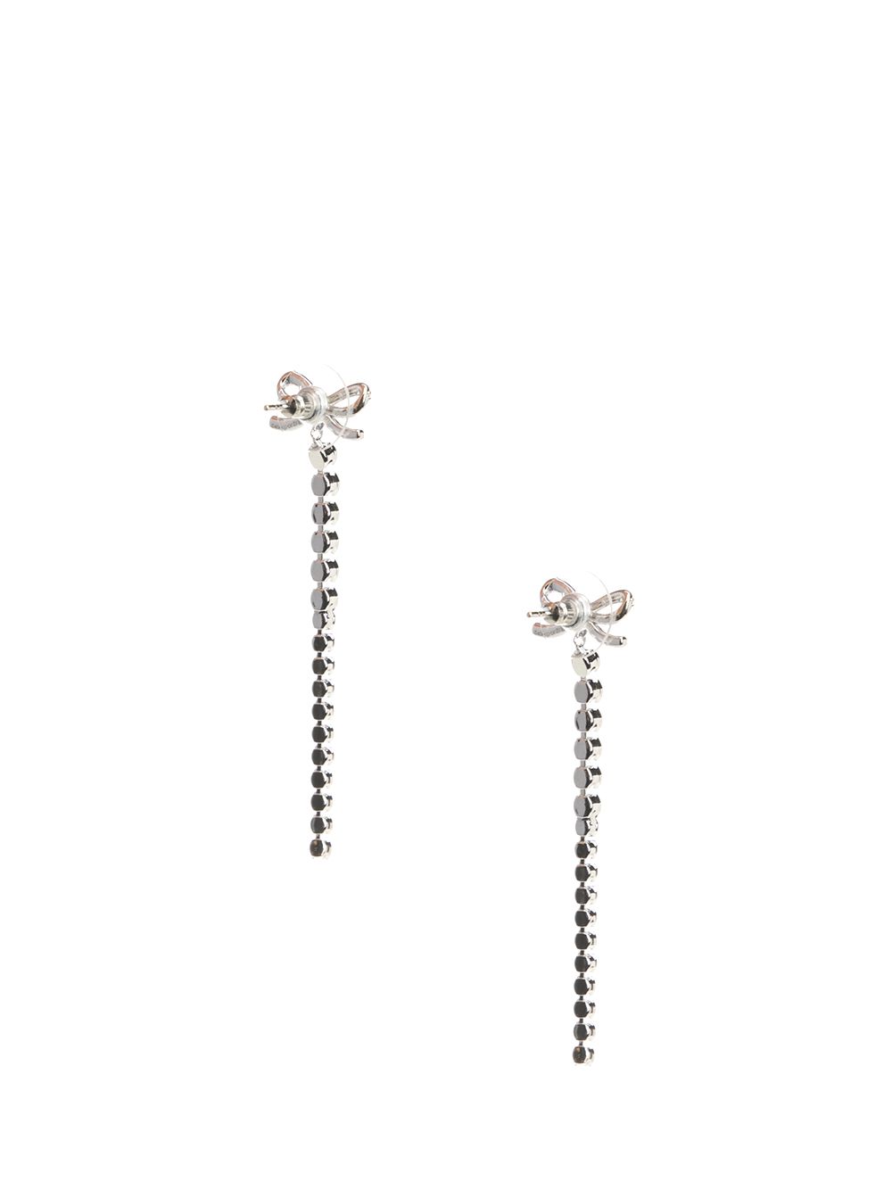 Self-Portrait Bow Earrings Jewelry - Silver | f105306d4b43bf95661f4c36f3e38216f86235ae