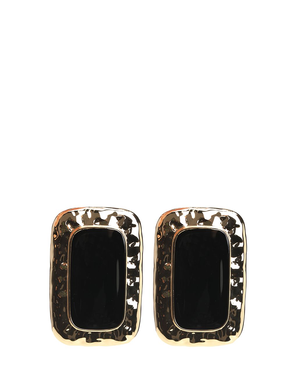 Self-Portrait Bold Square Earrings Jewelry - Gold | b6f0fdad36cf9bf077b8f27526c5d5131888791f